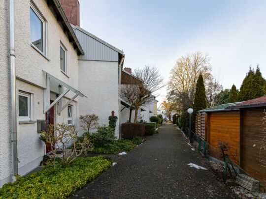 Weg zum Haus
